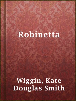 cover image of Robinetta